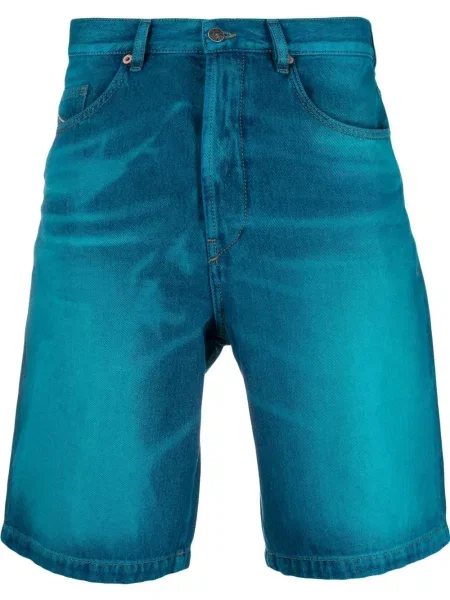 Kratke traper hlače Diesel plava