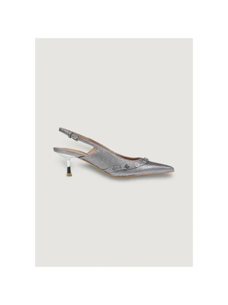 Pantofi Guess argintiu