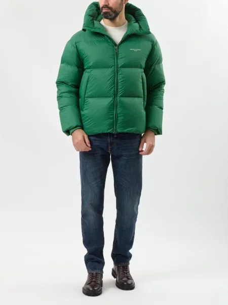 Пуховик Armani Exchange зеленый