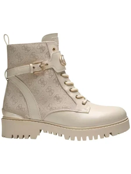 Guess bocanci cu platformă pentru femei alb