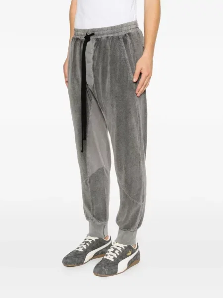Pantaloni Thom Krom alergare cu cordon gri