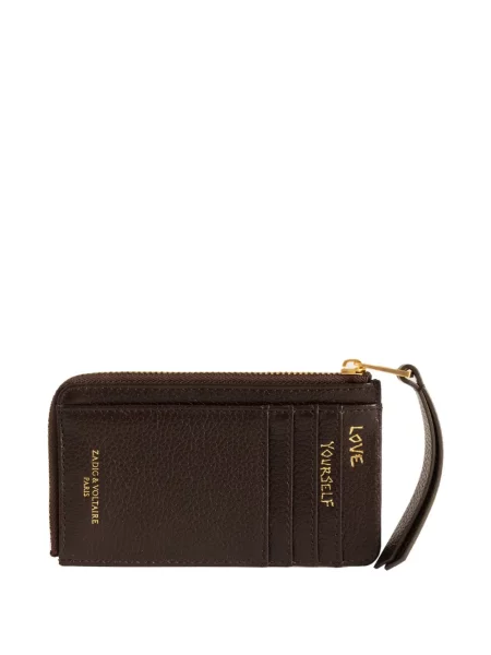 Portofel Zadig&voltaire din piele maro