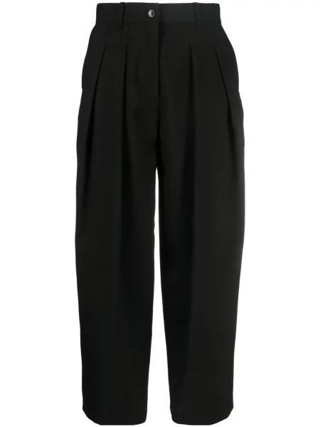 Cropp pantaloni Kenzo plisate negru