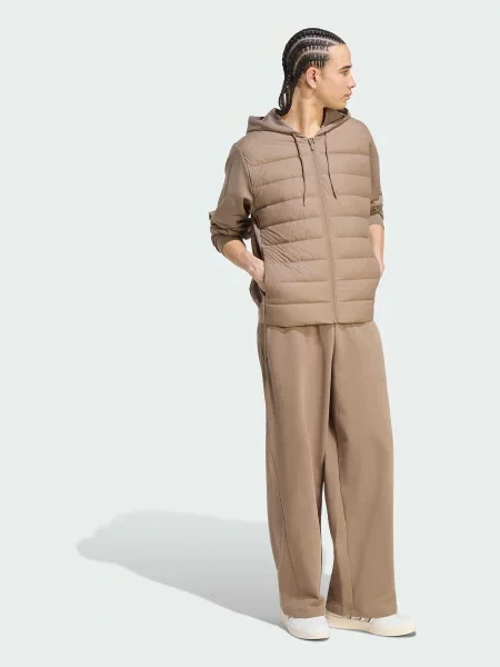 Пуховик Adidas бежевый