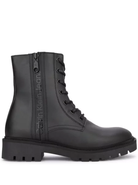 Botine Calvin Klein cu imagine negru