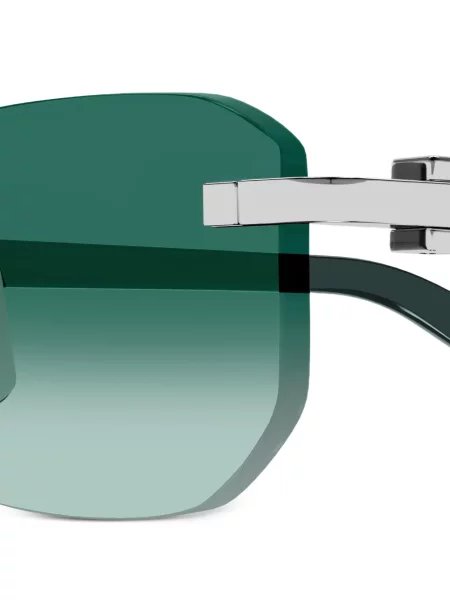 Saulės akiniai Cartier Eyewear sidabrinė