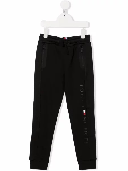 Spodnie dziecięce Tommy Hilfiger czarne