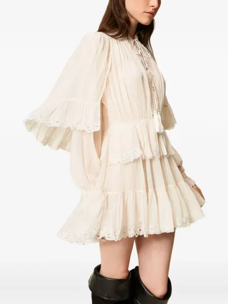Rochie Twinset cu broderie de costum