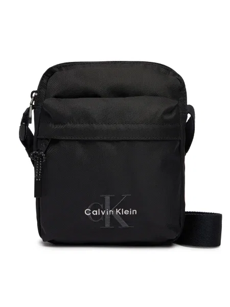 Válltáska Calvin Klein Bold Reporter fekete