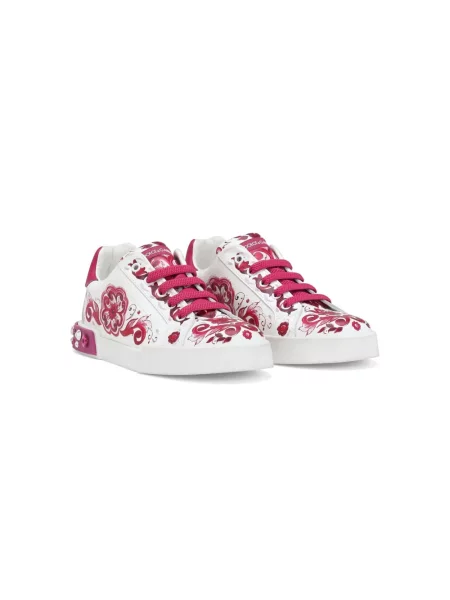 Dětské tenisky Dolce & Gabbana Portofino bílé