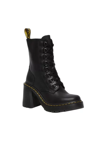 Botki Dr. Martens skórzane czarne