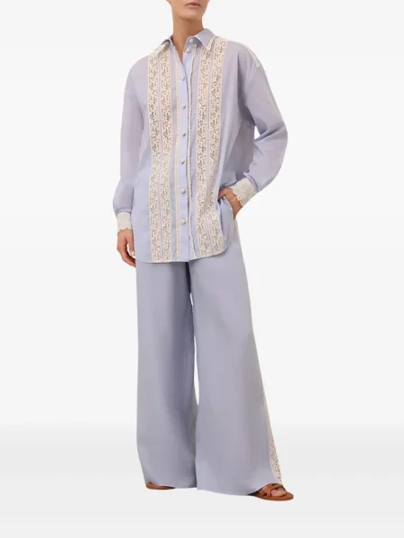 Pantaloni Zimmermann albastru