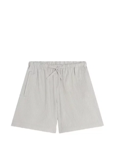 Pantaloni scurți Maison Kitsune cu dungi gri
