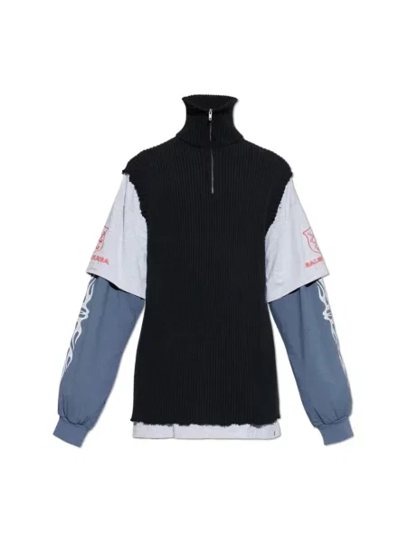 Sweter Balenciaga czarny
