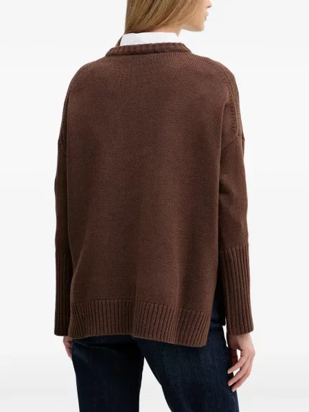 Pulover Dkny cu autograf maro