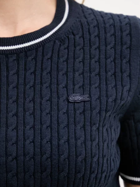 Lacoste Kötött pulóver kék