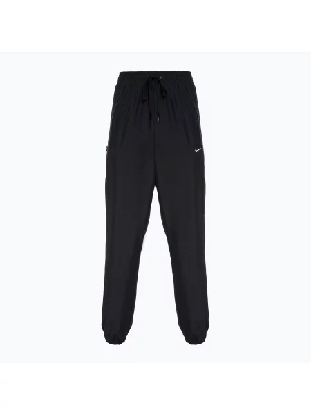 Férfi kosárlabda nadrág Nike Icon Woven fekete/fekete/fehér/fehér/fehér. Méret: fehér