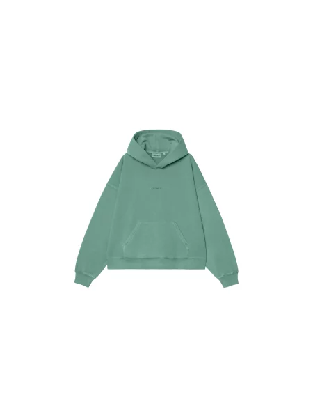 Carhartt WIP W Hooded Benton Sweatshirt Primrose Kobiety Bluzy i bluzy z kapturem Carhartt WIP Size: S zielony