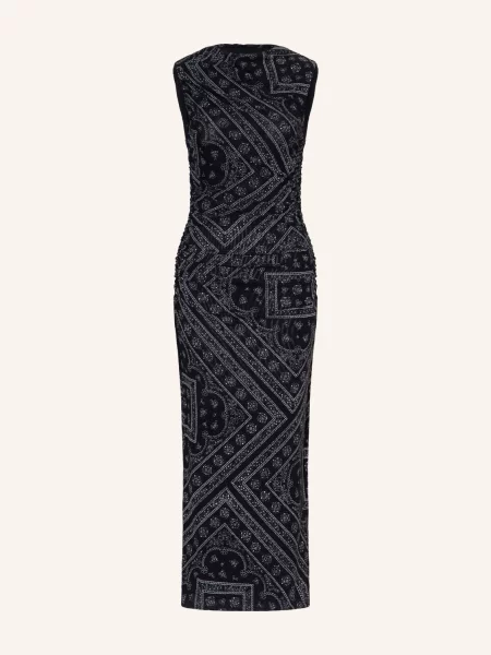 Veronica Beard Sukienka Etui Sylviani blau biała