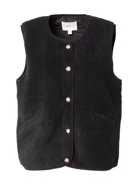 ONLY Vestă ONLBaby' negru