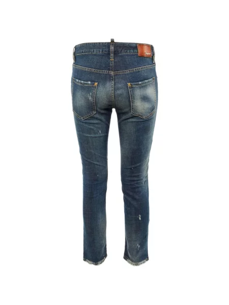 Blugi Dsquared2 zdrențuiți albastru
