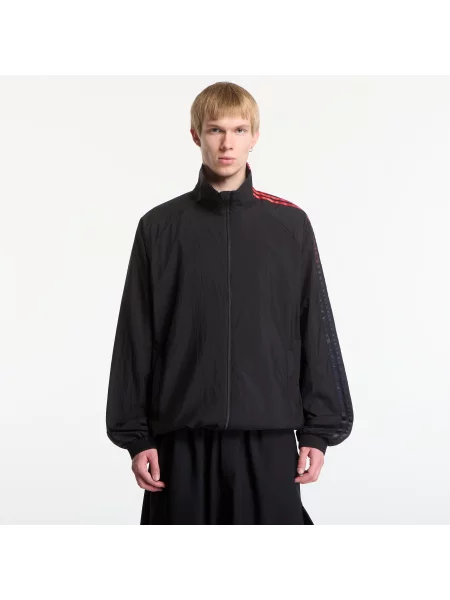 Jachetă Gradient 3 Stripes Track Top Black L negru