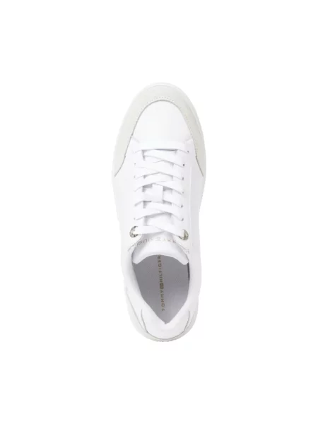 Sneakersy Tommy Hilfiger skórzane białe