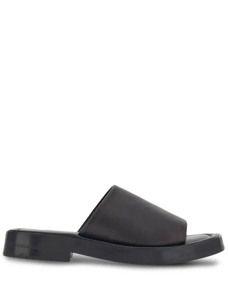 Papuci Ferragamo din piele negru