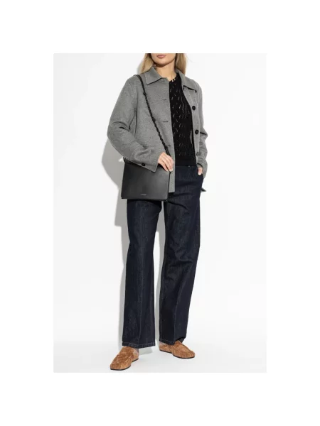 Lekkie jeansy Jil Sander czarne