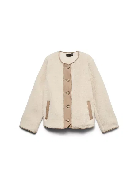 VERO MODA Geacă de primăvară-toamnă VMFrancesca crem / nisipiu