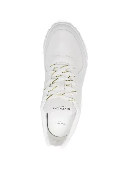 Sneakerși Givenchy cu șireturi din dantelă alb