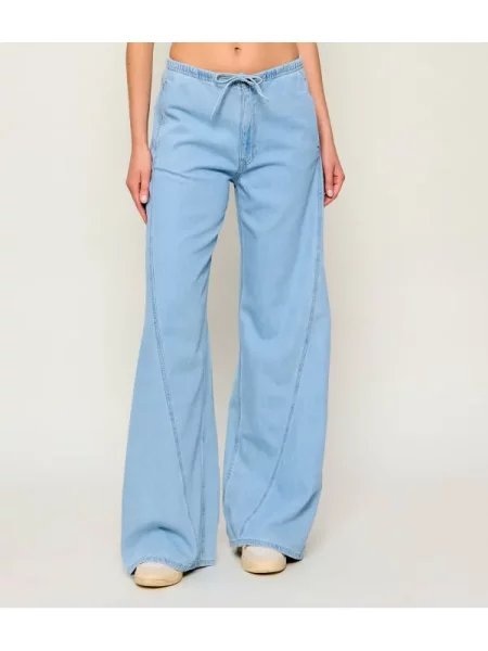 Guess Jeans Blugi | Relaxed fit | low rise albastru