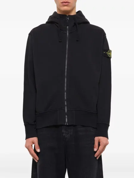 Mikina s kapucňou Stone Island čierna
