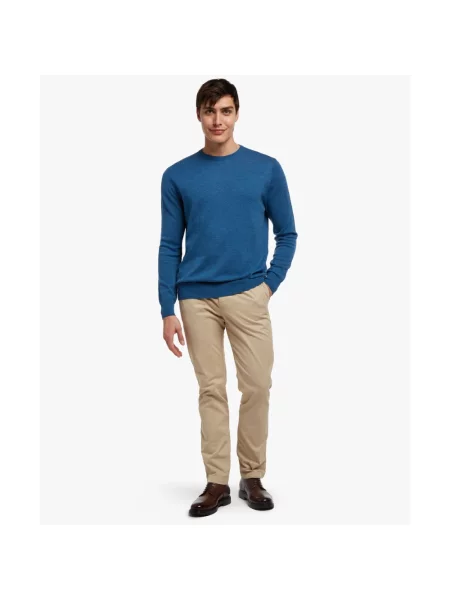 Sweter Brooks Brothers wełniany niebieski