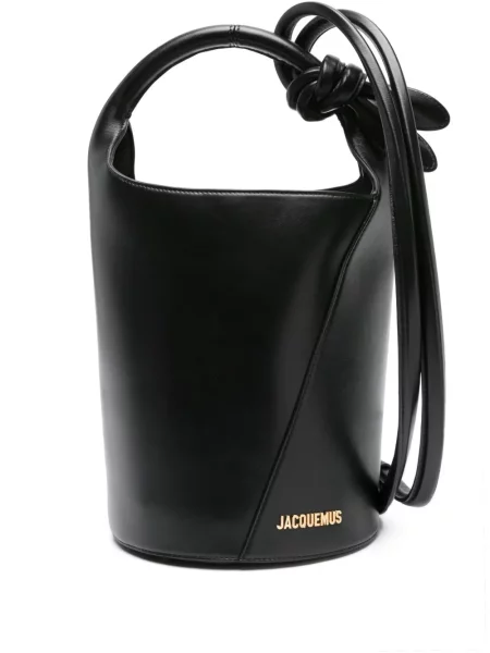 Geanta de piele Jacquemus din piele negru