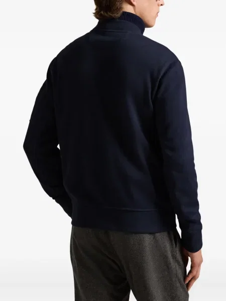 Șapcă Polo Ralph Lauren cu broderie din țesătură twill în carouri albastru