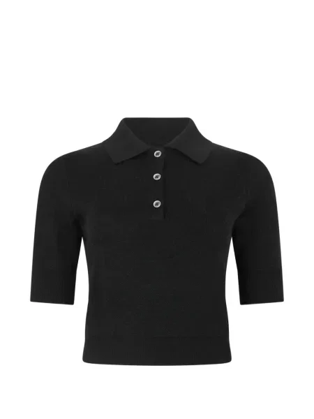 Tricou polo Philipp Plein din jacard negru
