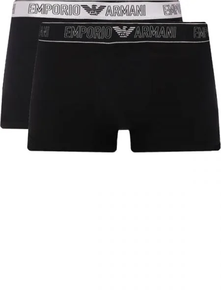 Emporio Armani 2 db-os boxeralsó szett fekete