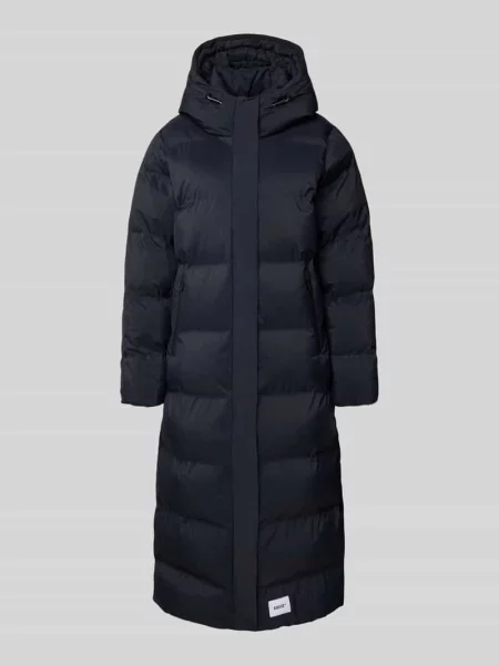 Płaszcz pikowany z zapinanymi na błyskawiczny model Khujo