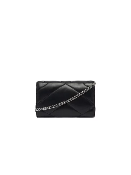 Armani Exchange crossbody torba za žene od imitacije kože crna