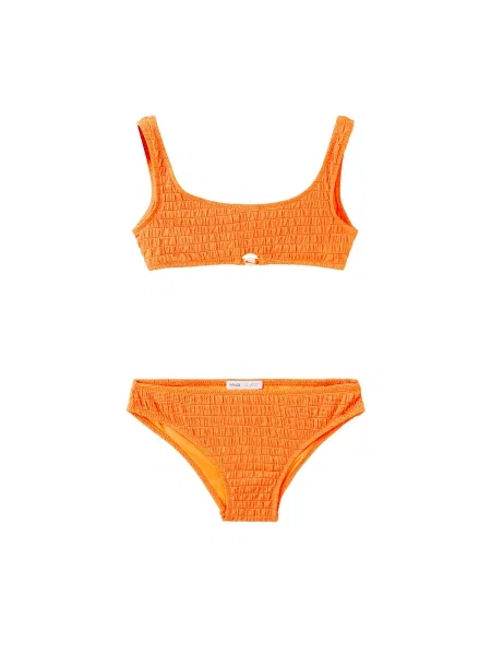 MANGO KIDS Costum de baie două piese VALEKG' portocaliu