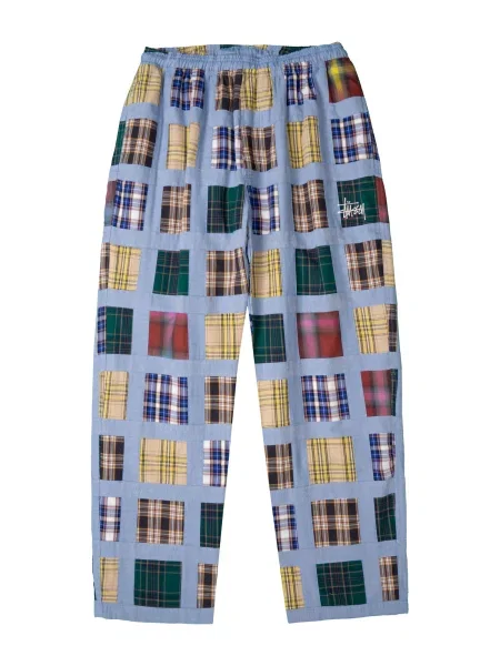 Stüssy Pantaloni / galben închis / verde închis / roşu închis albastru