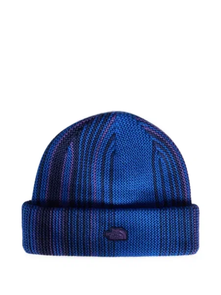 Căciulă The North Face cu broderie albastru