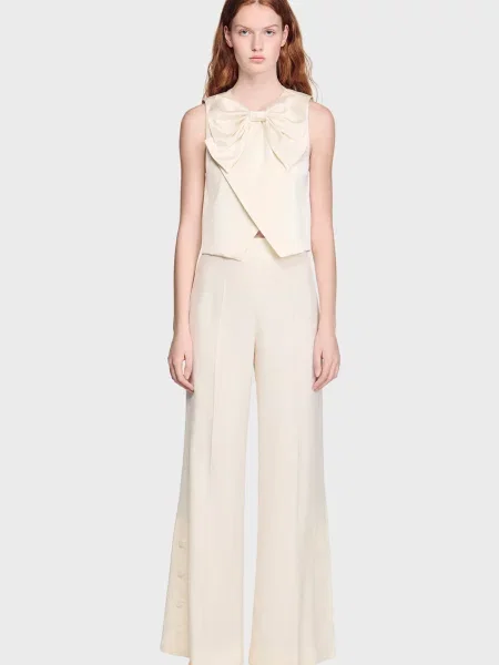 Топ Sandro білий