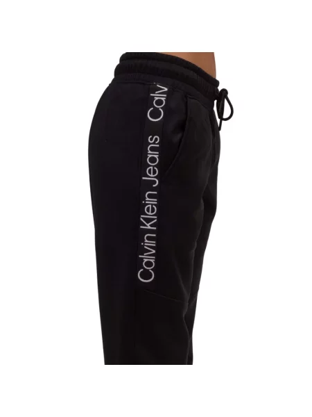 Spodnie Calvin Klein czarne