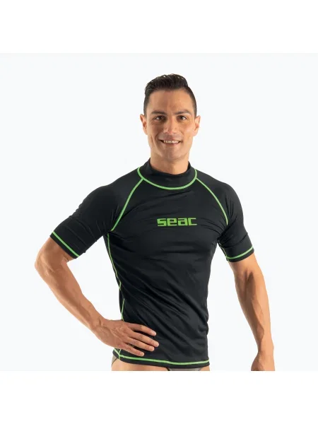 Tricou de înot SEAC T-Sun pentru bărbați negru