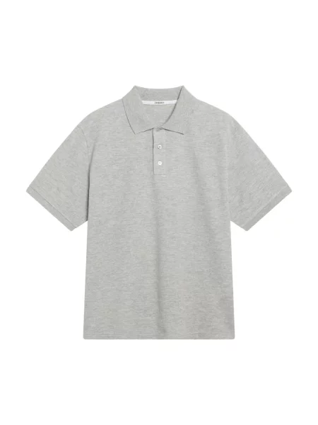 Koszulka polo Saint Laurent szara