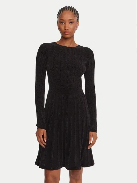 Guess Rochie tricotată negru