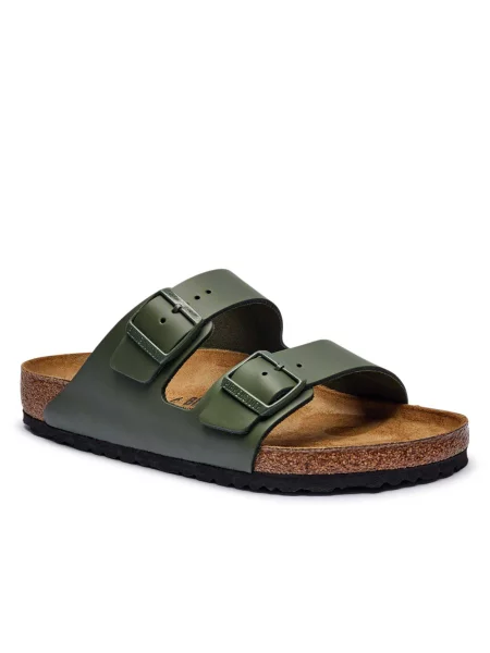 Birkenstock Bőr papucs Arizona