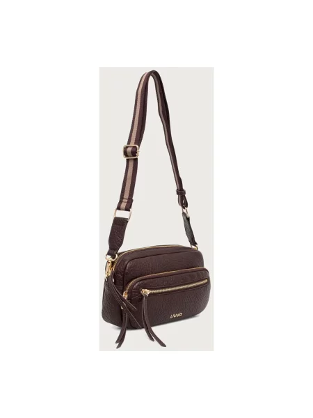 Liu Jo torebka crossbody z imitacji skóry brązowa